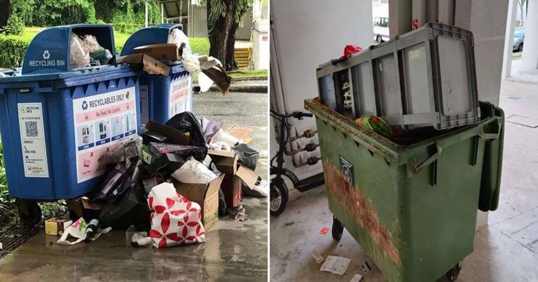 新加坡一天全島沒有清潔工，竟變成了這幅鬼樣子