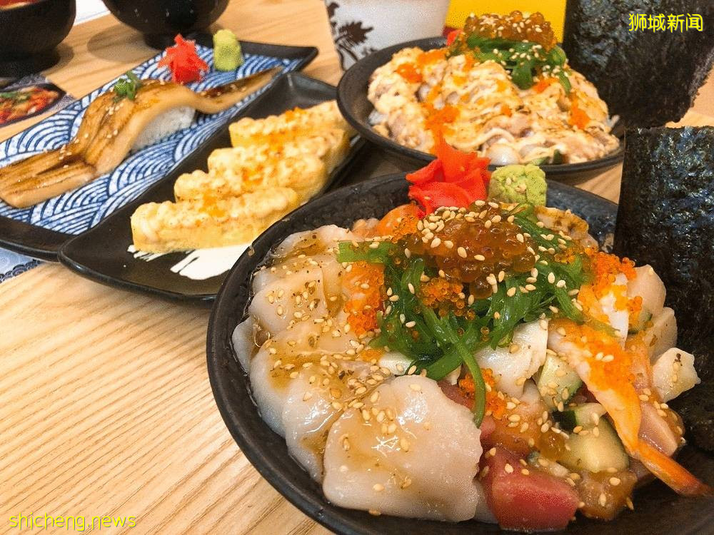 这碗海鲜丼逆天了,超级赞!必吃!新加坡网红日料店请大家免费吃
