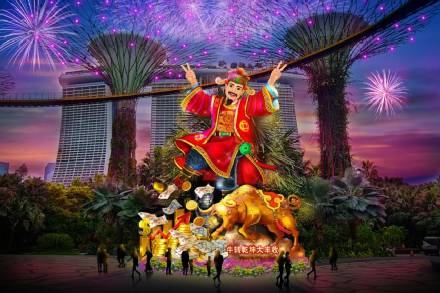 新加坡這些地方春節亮燈，美過牛車水！第4個像後宮庭院