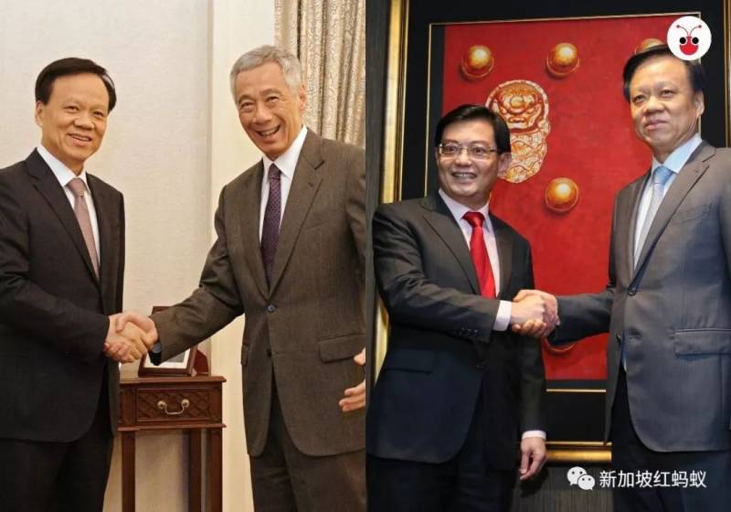 陈敏尔访新，与新加坡第三代第四代主要领导人都打了交道
