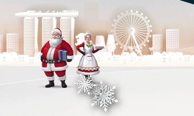 新加坡滨海湾花园圣诞仙境线上线下同开放!可以和圣诞老人通视频哟