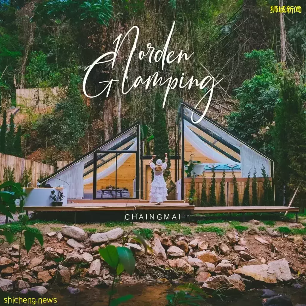 在原始森林裏的精致玻璃屋露營@泰國清邁!超美360度森林景觀、避世豪華享受