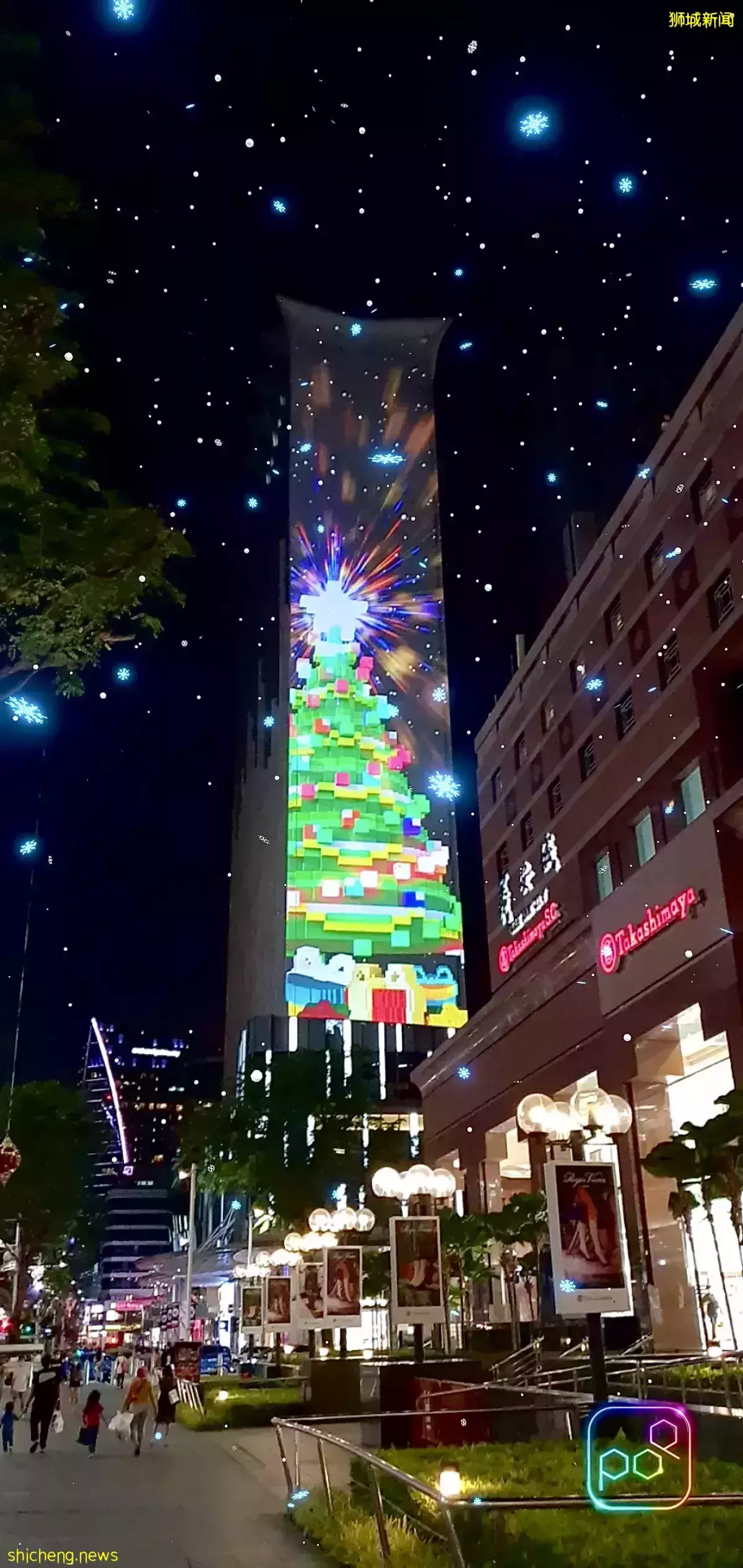 花开圣诞 乌节路圣诞季我们一起走过