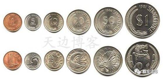 新加坡硬币&纪念币鉴赏