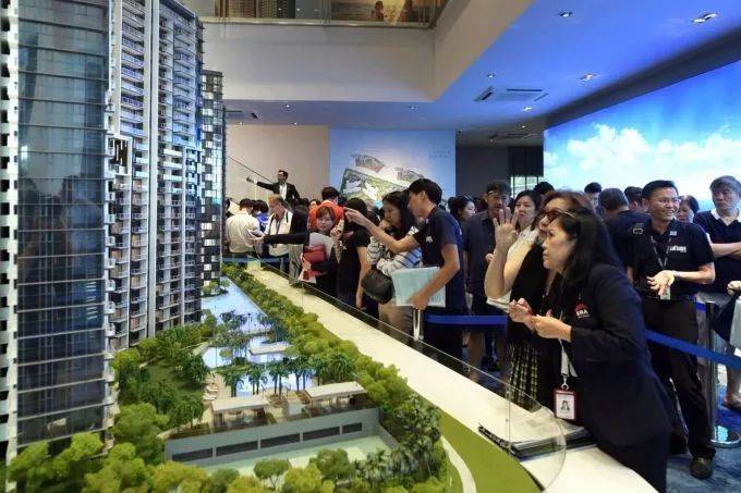 新加坡私人公寓价格在本年第二季度出现上升趋势