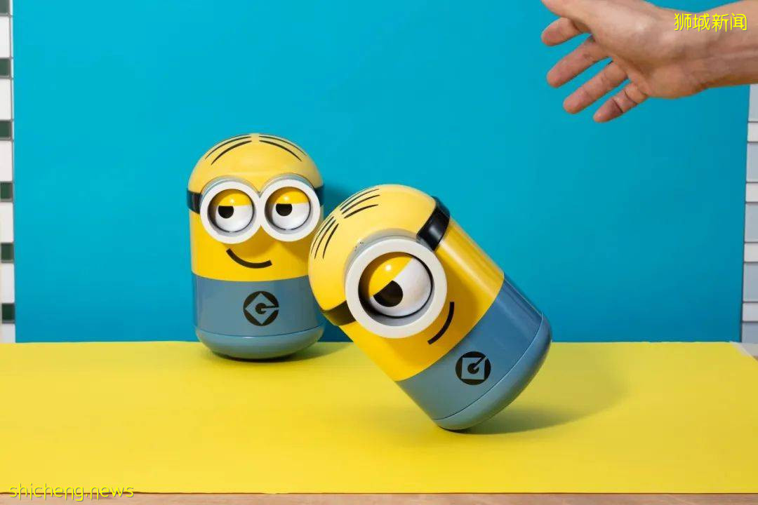 今年香港美心月餅首次推出Minions迷你兵團不倒翁月餅禮盒讓你嗨翻中秋