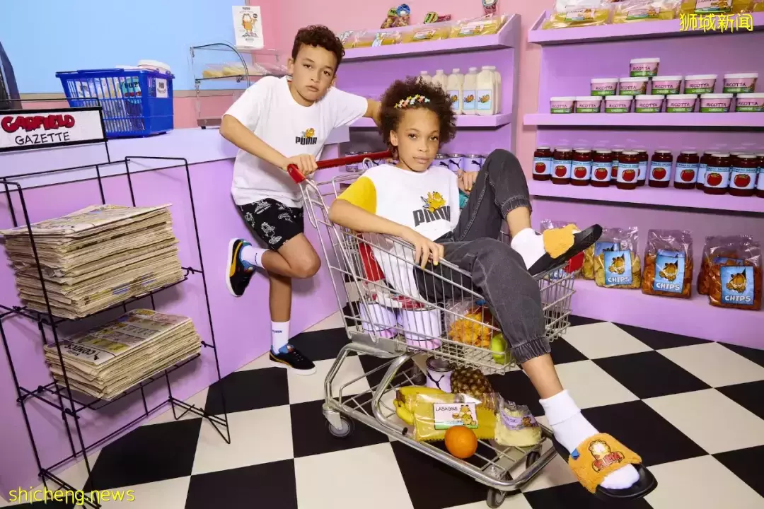 加菲貓×PUMA，兩個都是我的最愛，竟然在新加坡出聯名款！快去搶