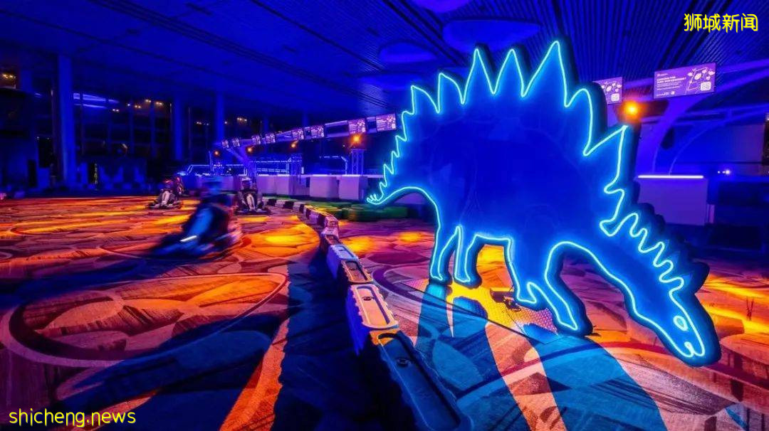 恐龙、游园、卡丁车、环球之旅,樟宜机场都能玩