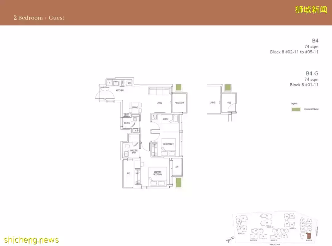 新加坡又出全景观公寓,示范了真正的花园式小区