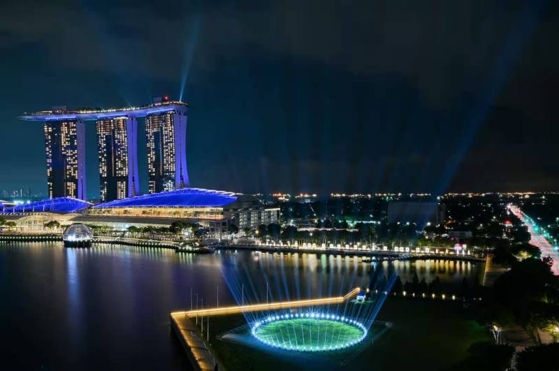 新加坡滨海湾天际线将点亮整个12月,大家一定要看看