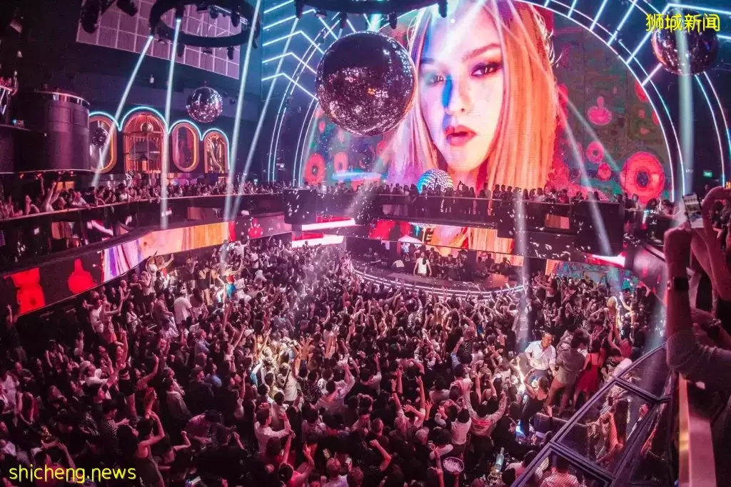 新加坡最大最豪華夜店Marquee時隔兩年終于重開!蹦迪到天明