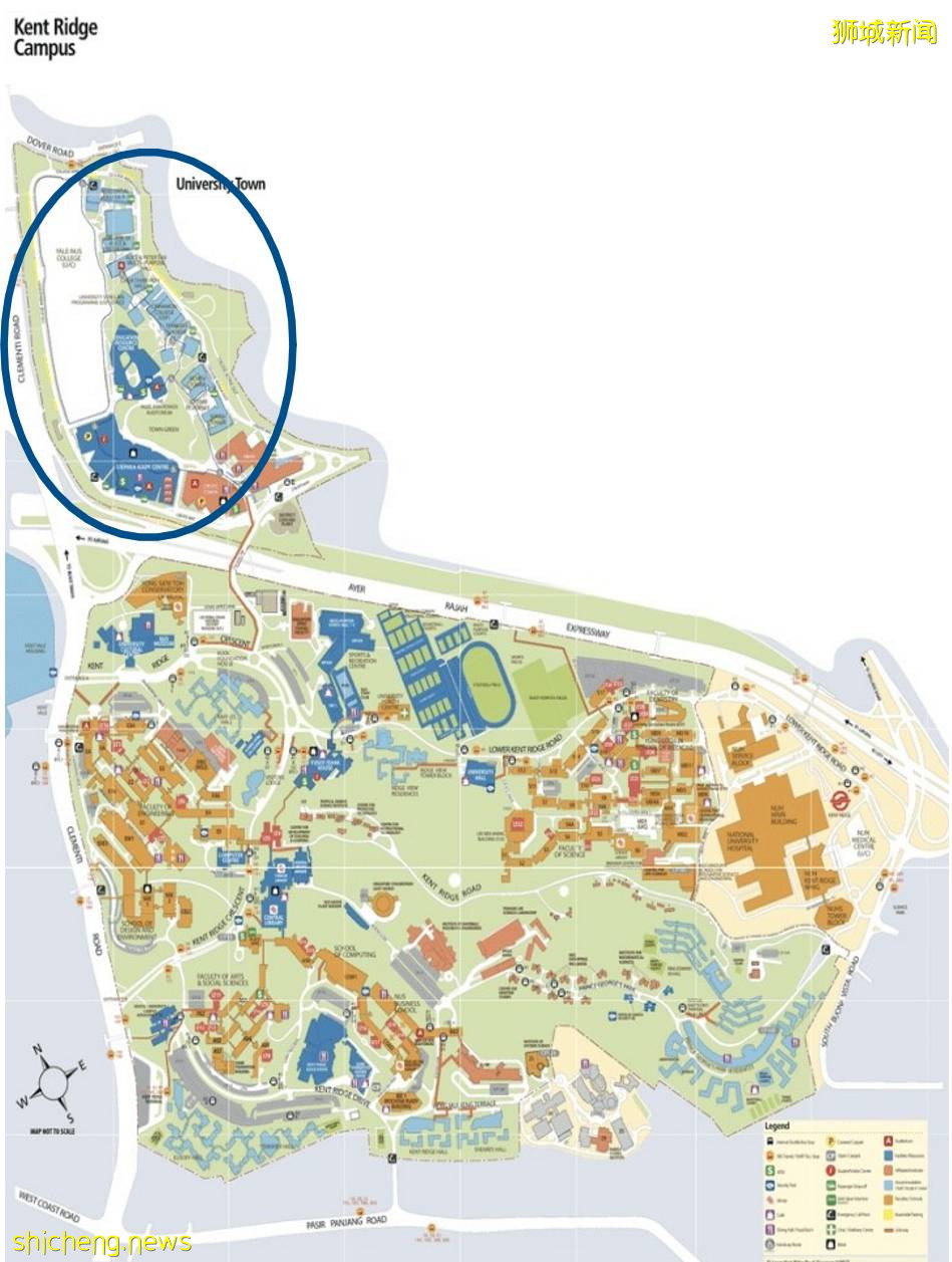 国大地图 一文掌握NUS校园分布