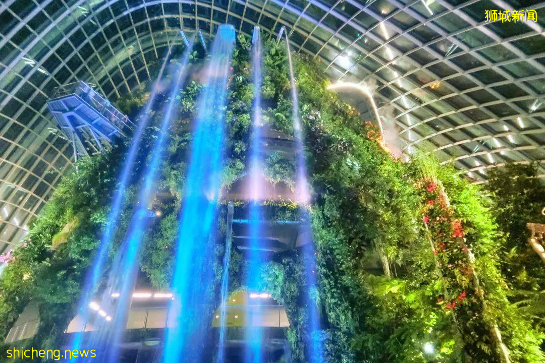 小小新加坡居然有5個瀑布,隱藏著世界最大的室內瀑布