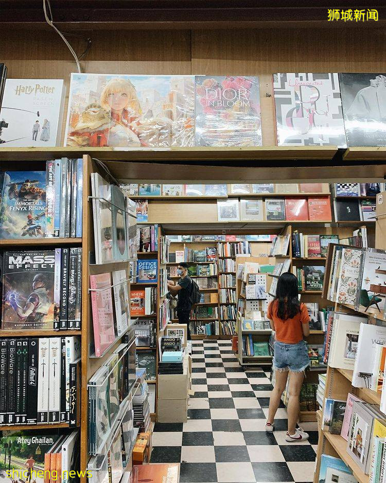 盘点新加坡6间小众书店!小而精致、有质感📖安静读书的好去处📚