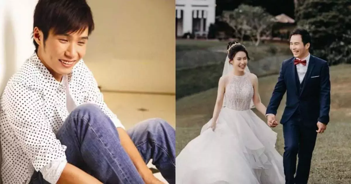 新加坡歌手陈伟联结婚了