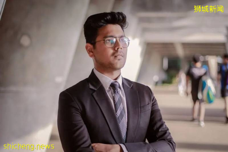 來到新加坡，他離夢想更近了一步!