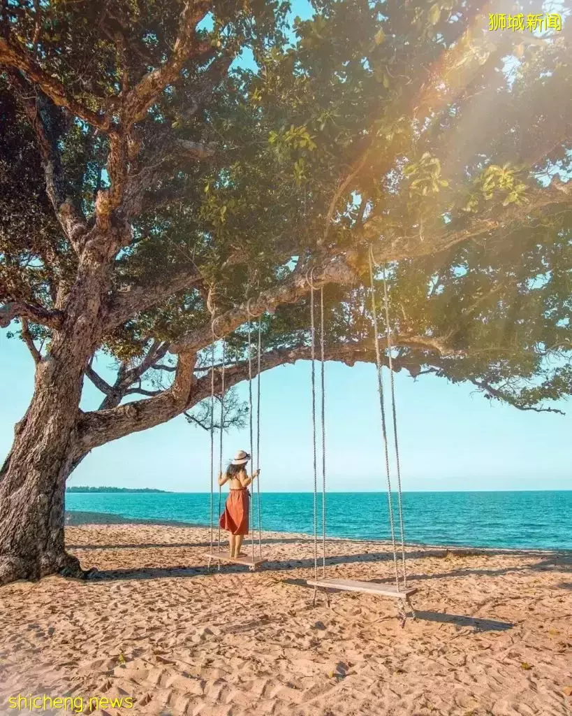 从新加坡坐船一个半小时,这个地方火了!阳光海滩度假村只要46新