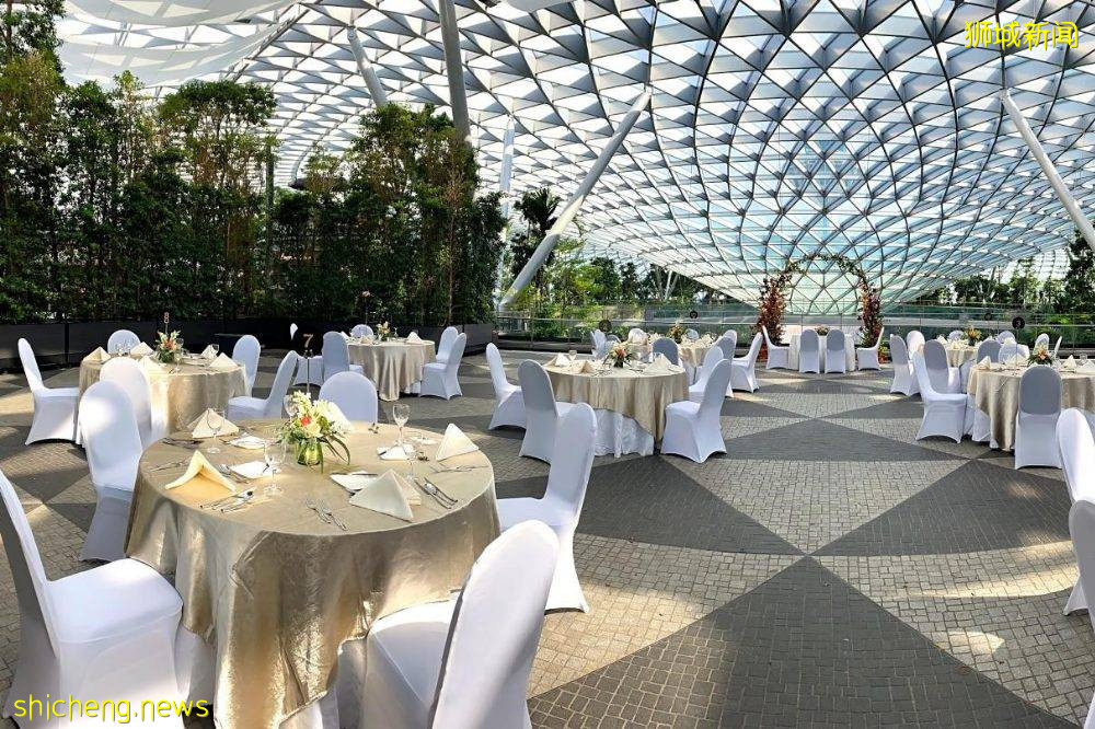 在Jewel也能辦婚禮!多種浪漫婚禮配套可選,打造獨一無二的難忘婚禮