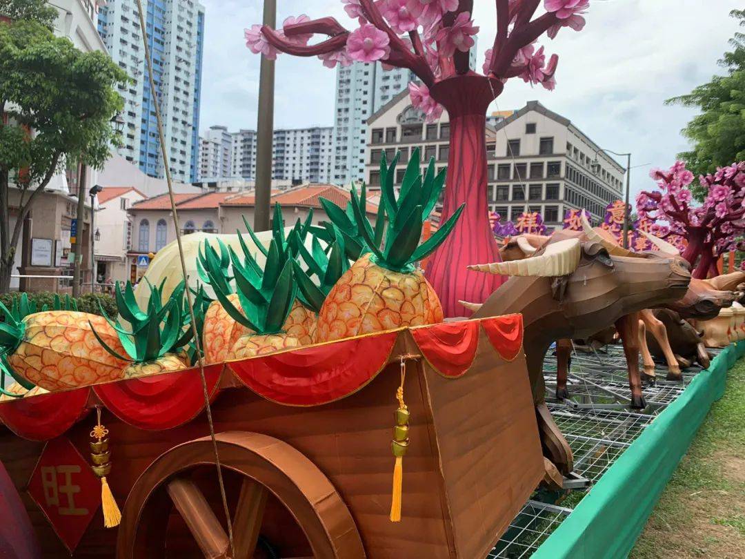 后天!牛车水88个金牛灯点亮迎春节,终于不丑了