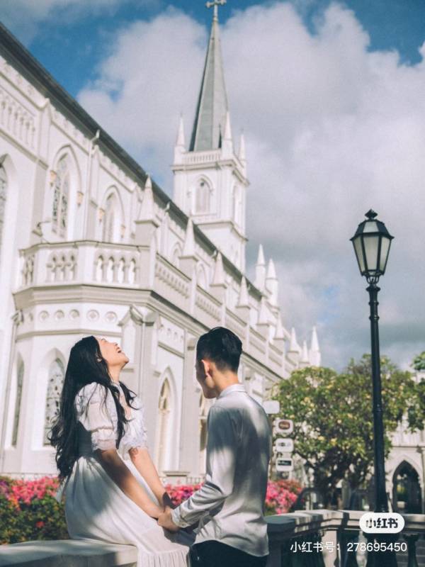 新加坡纯白教堂⛪️ 小众踩点攻略,神圣庄严、梦幻洁白的历史建筑