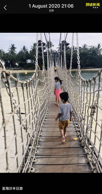 “因爲疫情,你們最終都離開了新加坡!我決定還是留下~”