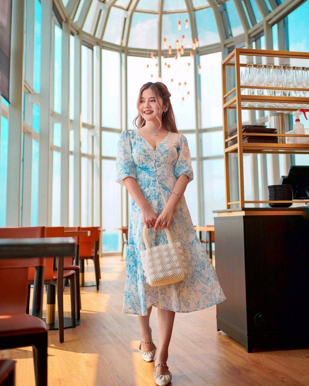 烏節路浪漫秘境🌙 ION Orchard高空版玻璃餐廳,日落余晖陪吃飯😍 免費登上暸望塔台