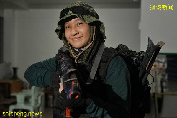 教練爲5兒“軍訓” 組屋走廊變“戰場”