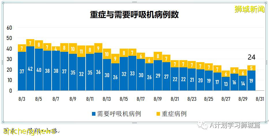 8月31日，新加坡疫情：新增161起，其中本土156起，輸入5起；過去一周同住戶成員間的傳染病例占48％