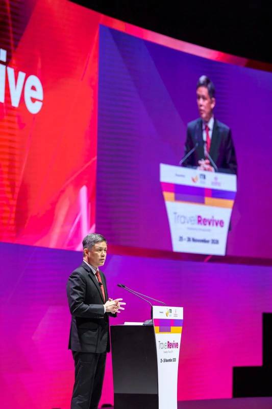 新加坡举办疫情爆发后最大型会展；贸工部长：准备逐步恢复旅游活动