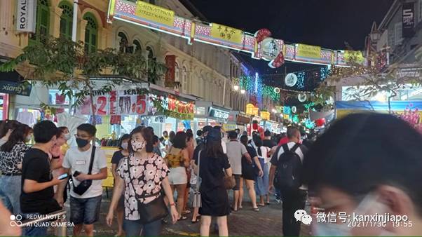 群聚、没戴口罩而被罚2000新币!到牛车水办年货要注意