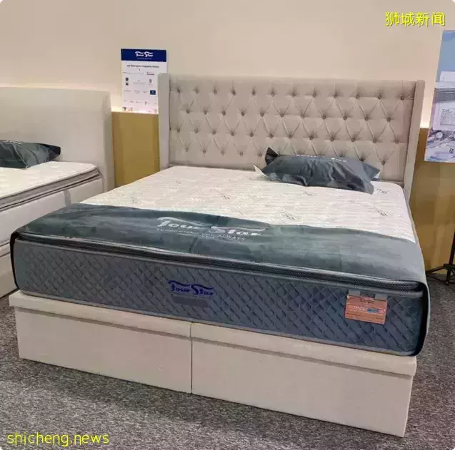 Four Star 年終家俱大促銷, 床單 $15 到雙人床 $299 都有