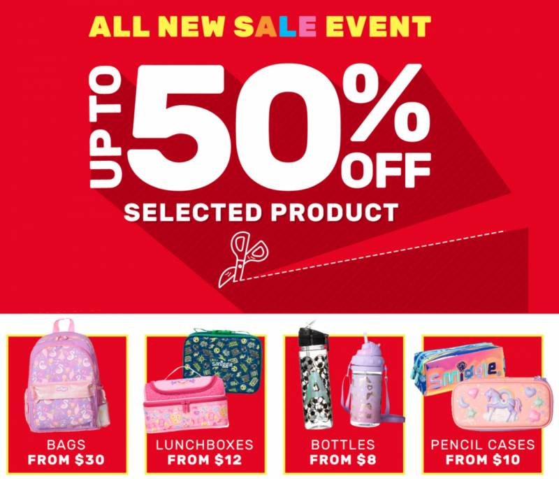 【本周優惠】電影票6新，免稅店4折，Smiggle5折！OG特賣4.2折，萬甯買1送1，西餐5折