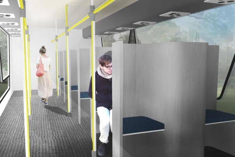 厉害了!新加坡学生设计出新概念防疫公交车