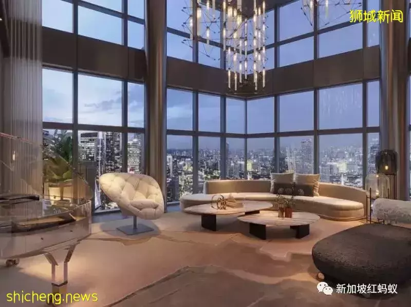 “符合疫情時代需求”的1.1億新元超級頂層豪宅　坐擁獅城無敵美景