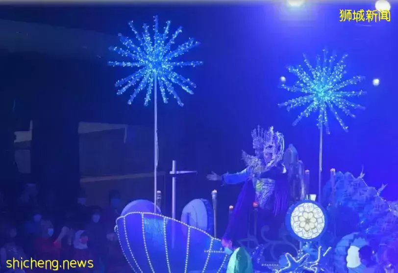 新加坡新春妝藝大遊行華人元素十足,總統:虎年健康!總理:虎虎生威