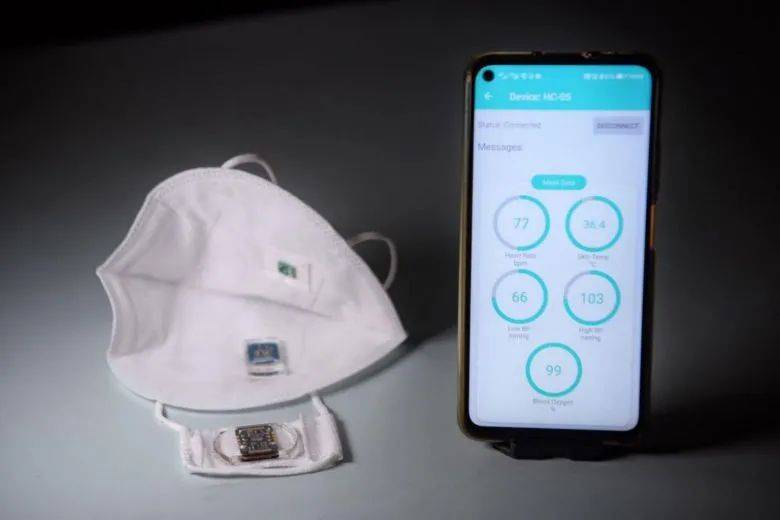 新加坡研究人員開發 "智能口罩 "可監測冠病病患