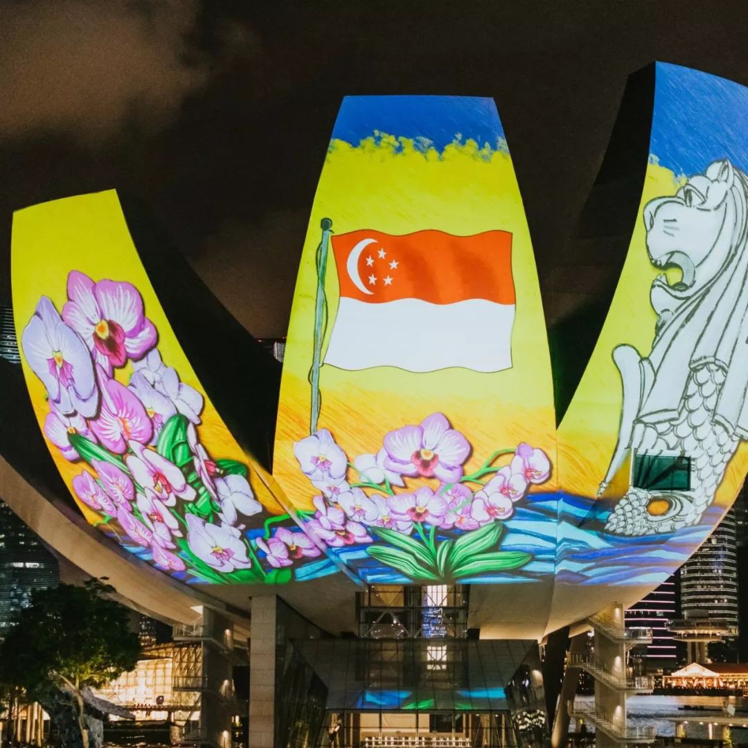 跨年倒计时!鱼尾狮、艺术科学博物馆“换新装”美炸