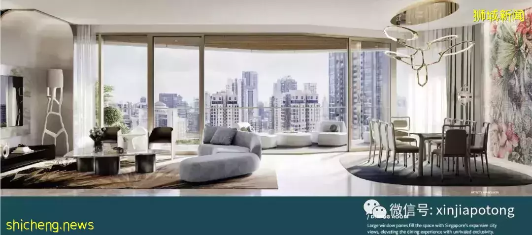 新加坡版凡尔赛,超级豪宅项目 柏皓,高净资产人士选择,稀缺大平层永久地契,花园和建筑融为一体