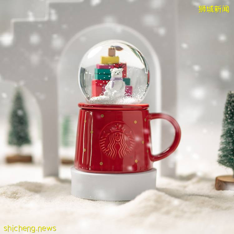 Starbucks冬季圣诞周边🎄全岛已上架!雪人+小熊+雪花+圣诞树造型、佳节氛围感十足❄