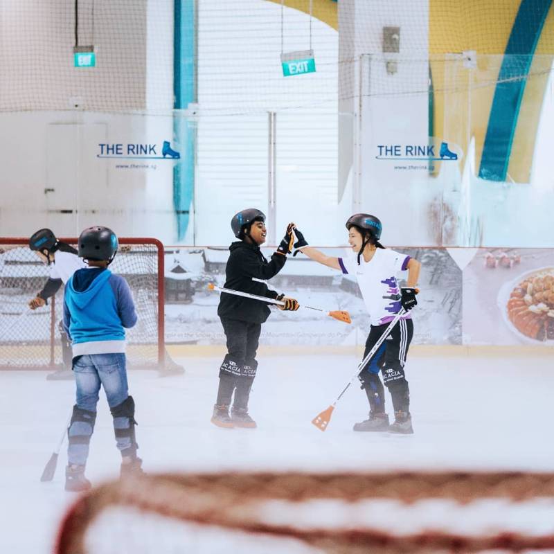 新加坡奧林匹克規模溜冰場⛸️ 10月31日迎接萬聖節🎃 扮電影角色可免費入場