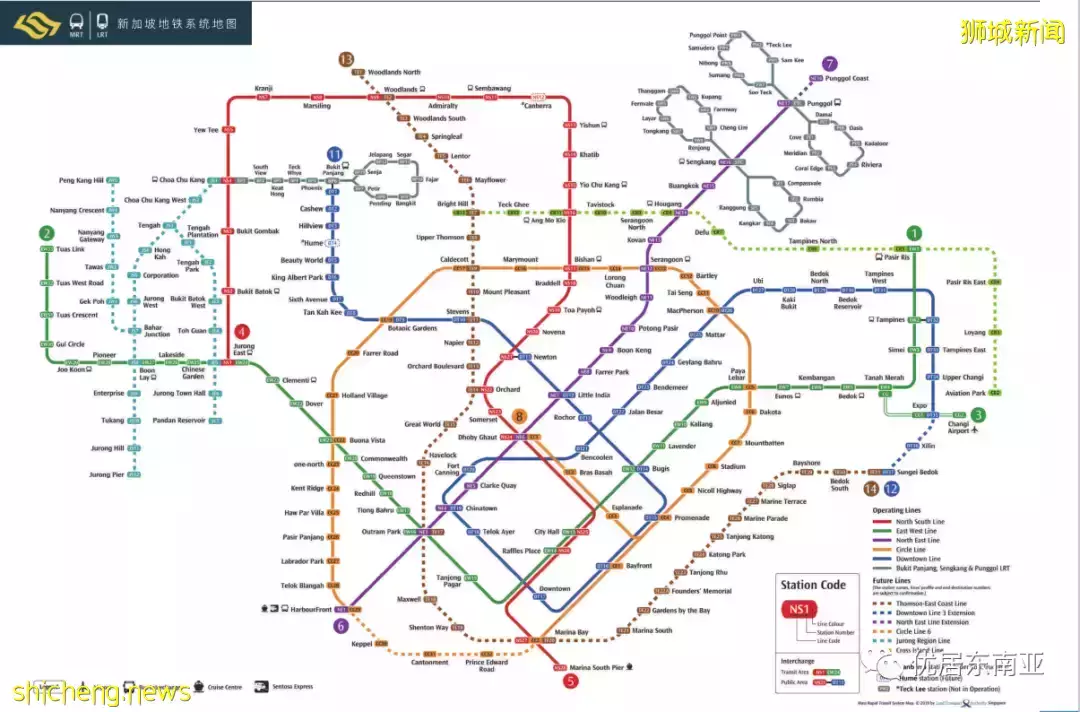 新加坡的區域劃分，你了解嗎
