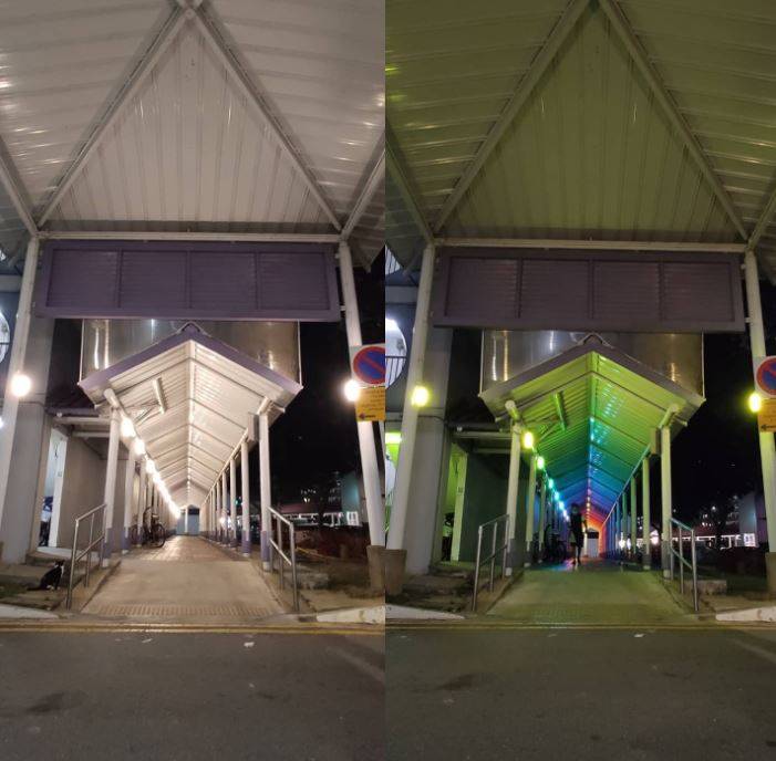 本地組屋也可以變得很有趣,一瞬間變彩虹了