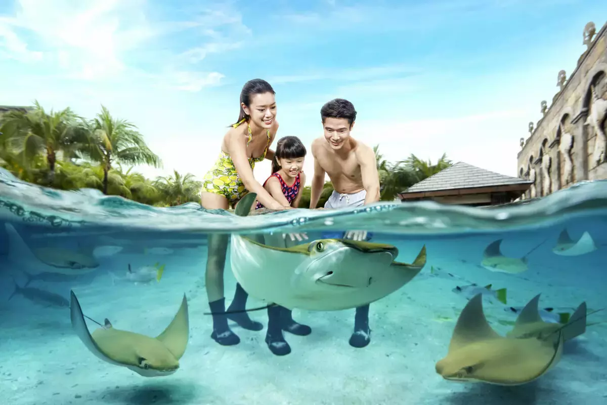 新加坡親子遊景點推薦之：聖淘沙水上探險樂園