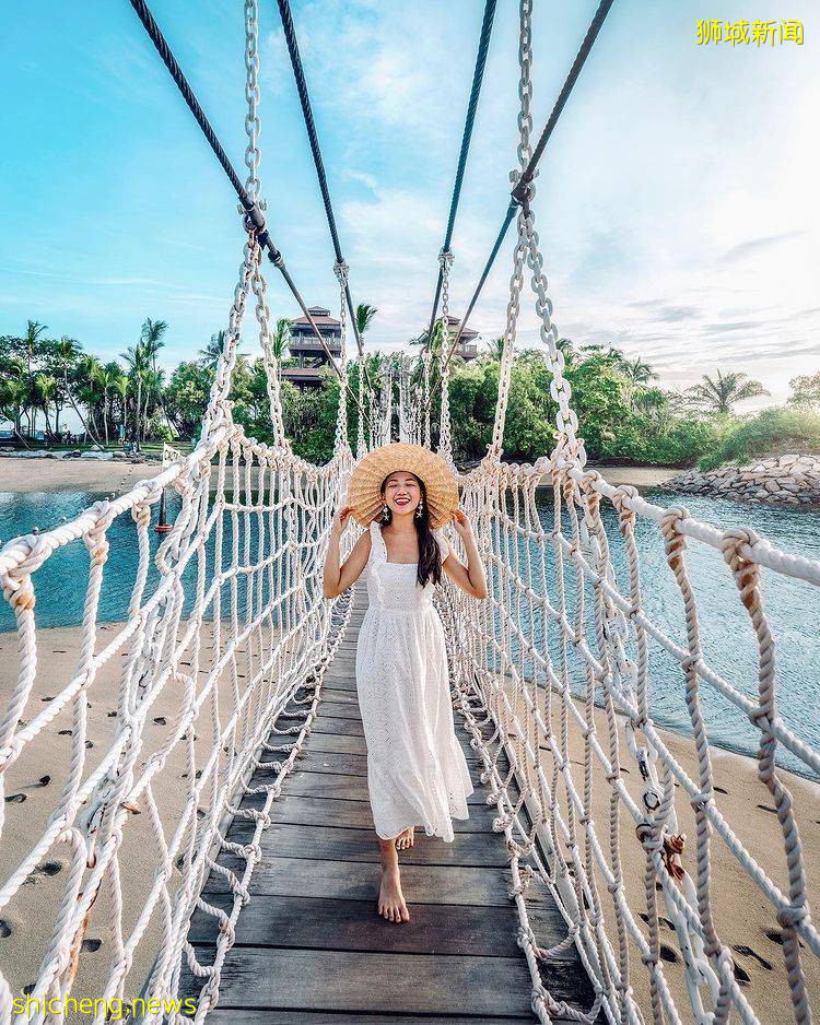 拍出异国大片🆗走进新加坡8个最美沙滩🌊细腻沙子+蓝天白云+清澈海水、一起看海去💙