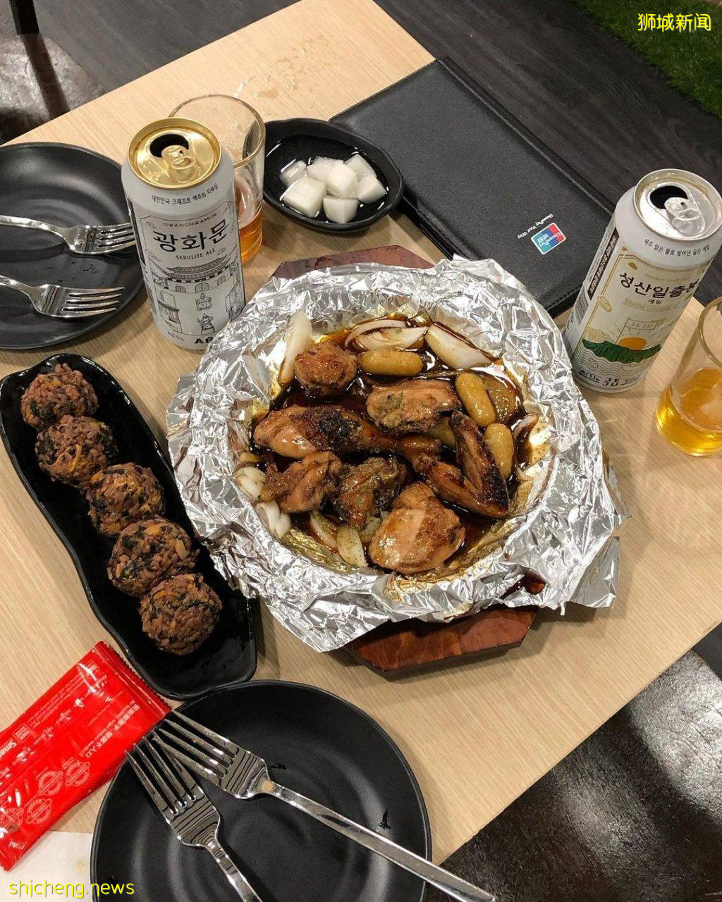 首個韓式木柴烤雞“Firewood Korean Chicken Restaurant”🤤 柴火清香+秘制醬汁、皮脆肉嫩+口感超正🔥