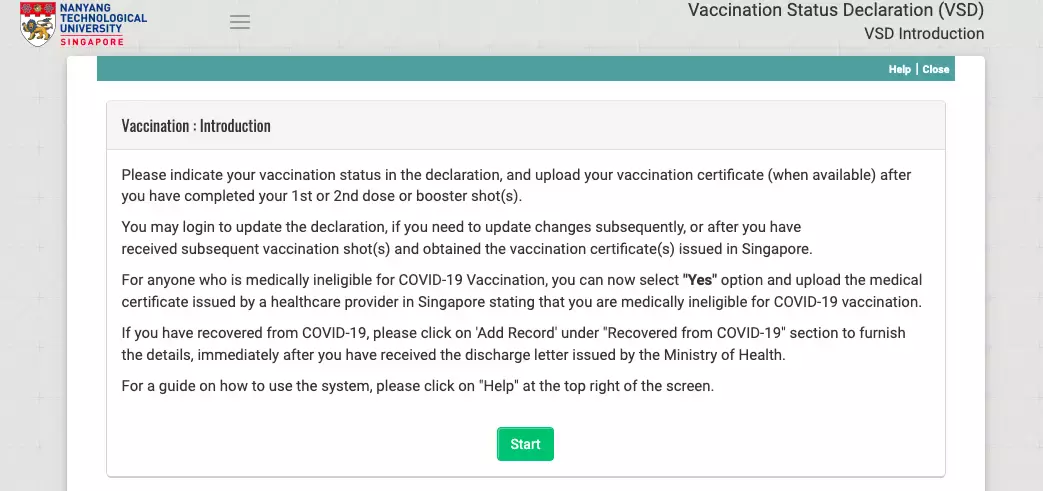 NTU 校长室：全校师生尽快申报疫苗接种情况