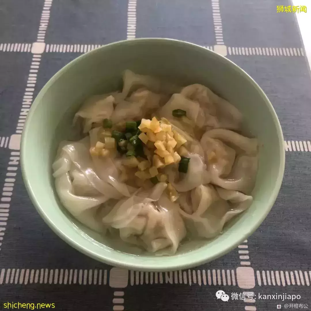 想念家乡美食了一一莼羹鲈脍之鲜肉小馄饨