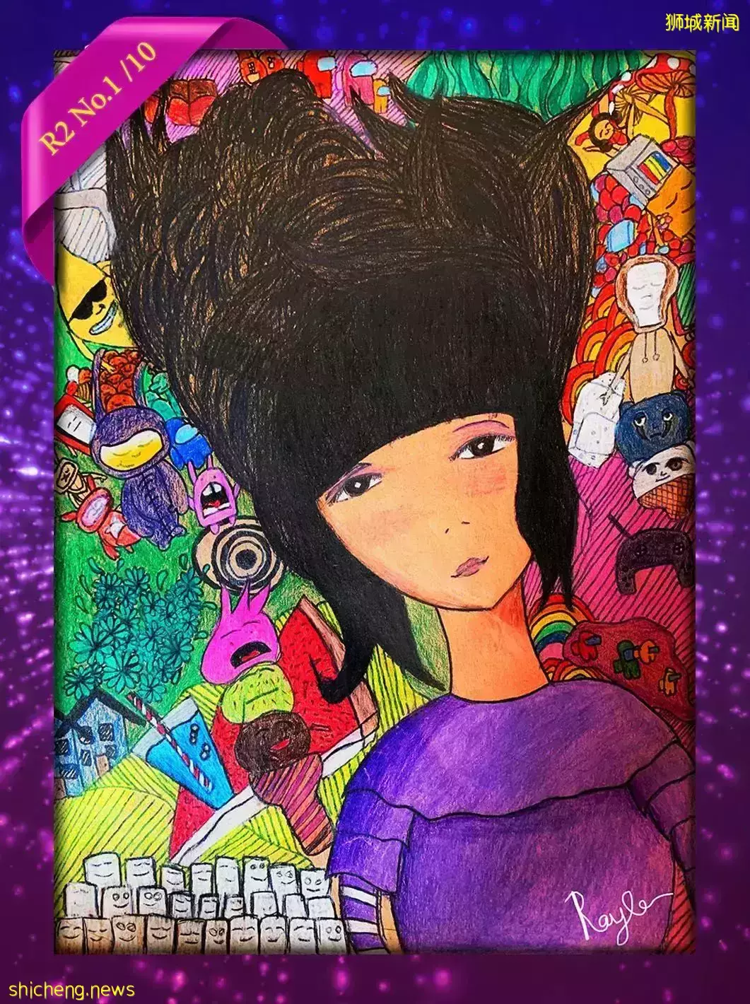 惊!新加坡10岁女孩一幅画卖40万美金,这个火爆行业月薪10万都招不到人