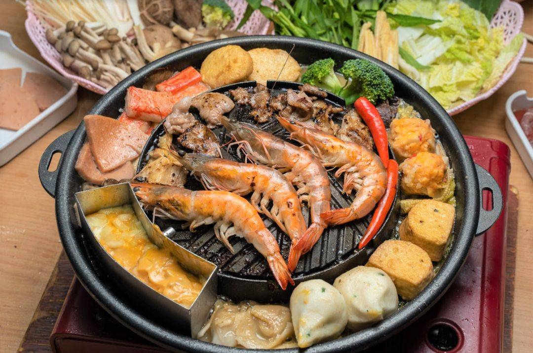 牛車水美食街首家!泰式烤肉+火鍋自助,每人僅$29,吃到扶牆出