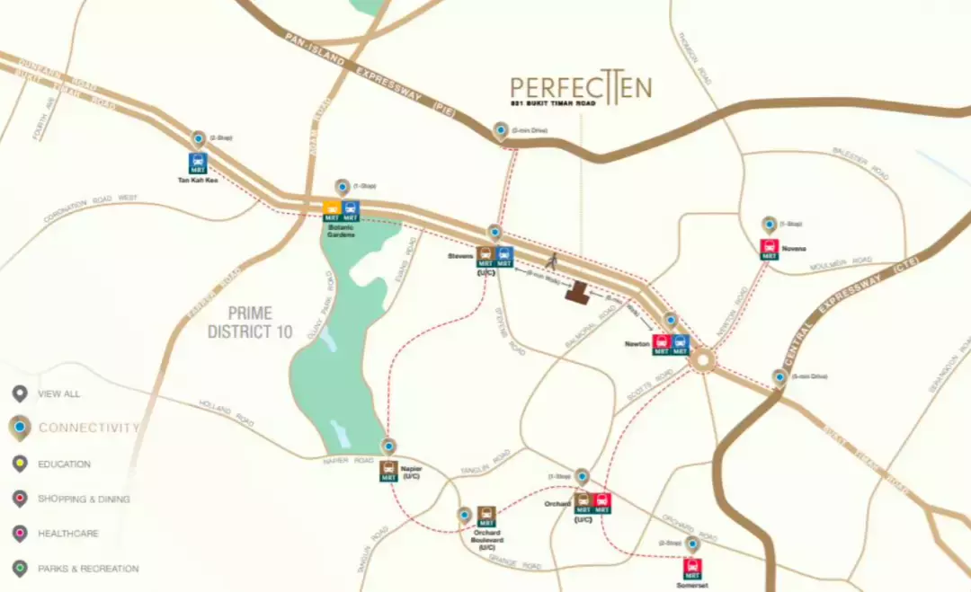 新加坡買房 Perfect Ten 武吉知馬 風水好盤 高調奢華 名校林立